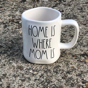 Rae Dunn home is where mom is mug